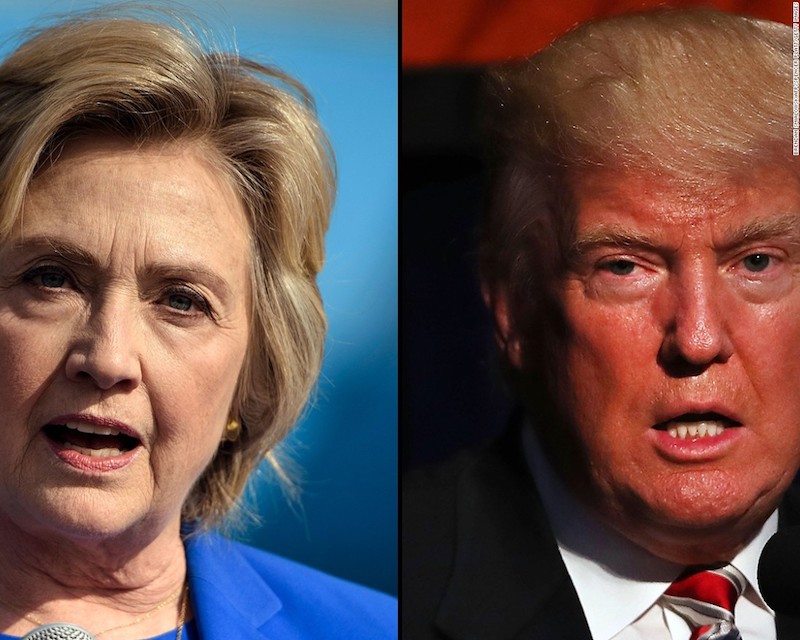 clinton trump