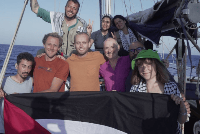 Freedom Flotilla's Madleen. (Photo: via Freedom Flotilla Coalition X page)