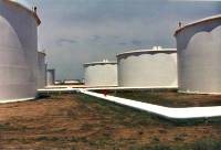 Cushing WY Oil Tanks